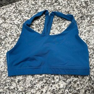 Old navy sports bra teal blue color size M